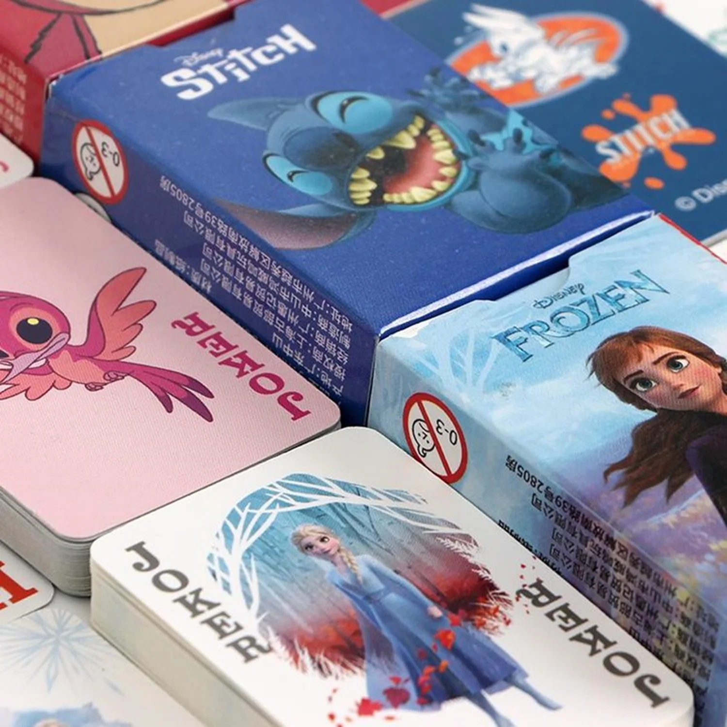 Disney mini Stitch Poker Cards - Premium Playing Cards for Parties & Dorm Entertainment, Perfect Gift for Friends, Collectible