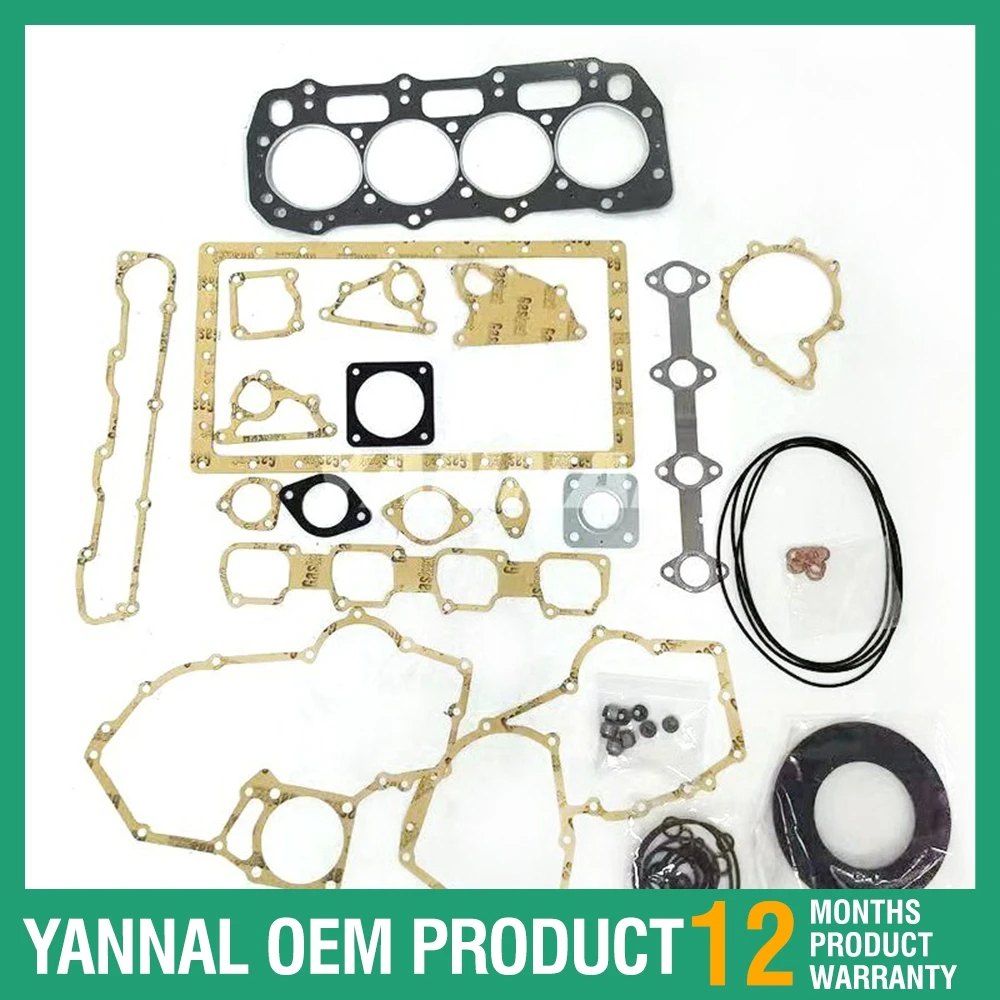 

For Perkins 104-19/22 404C/D-22TA Full Overhaul Head Gasket Set Kit Fit JCB