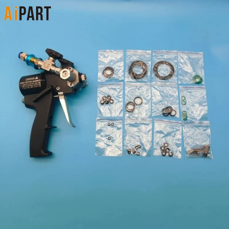 

Высококачественный пистолет-распылитель для пенополиуретана PU P2, пистолет для полиуретана 35 МПа с комбинацией аксессуаров