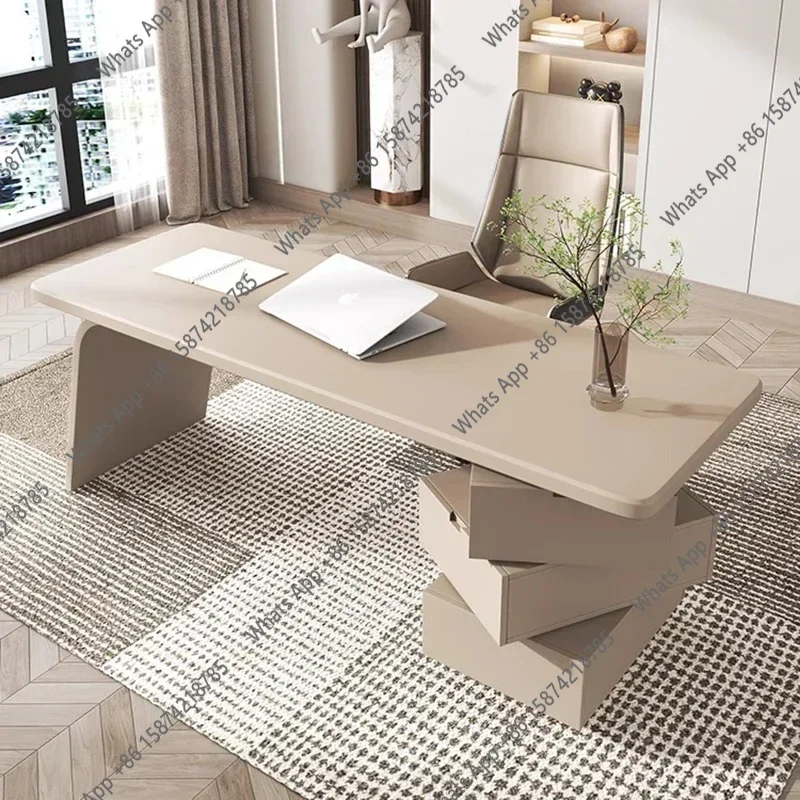 

Итальянский дизайнерский компьютерный стол для дома и офиса, роскошный офисный стол для работы и бизнеса, мебель для кабинета