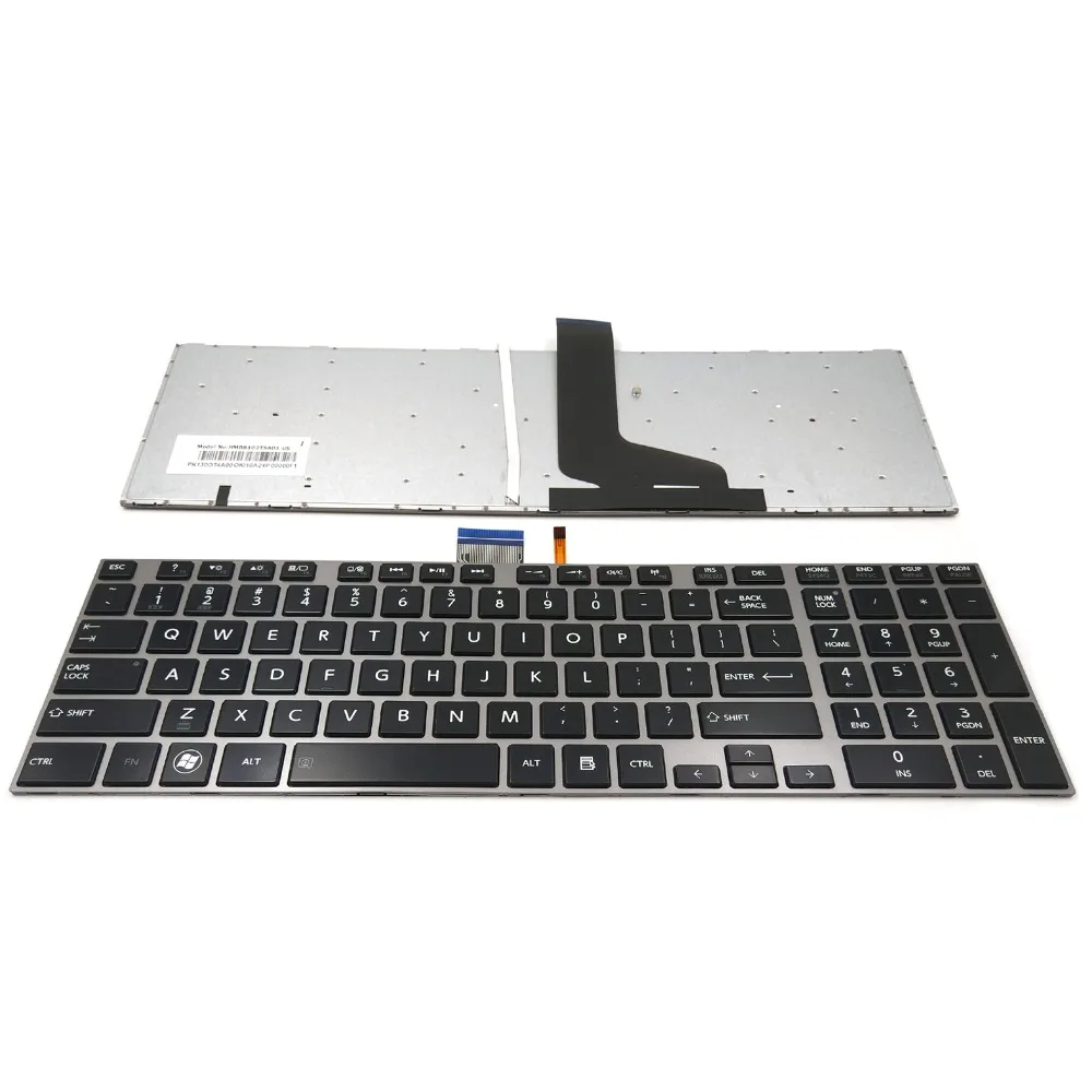 

New Laptop Keyboard for Toshiba Qosmio X870-152 X870-156 X870-157 X870-158 X870-159 X870-15D X870-15E X870-15F Black Backlit