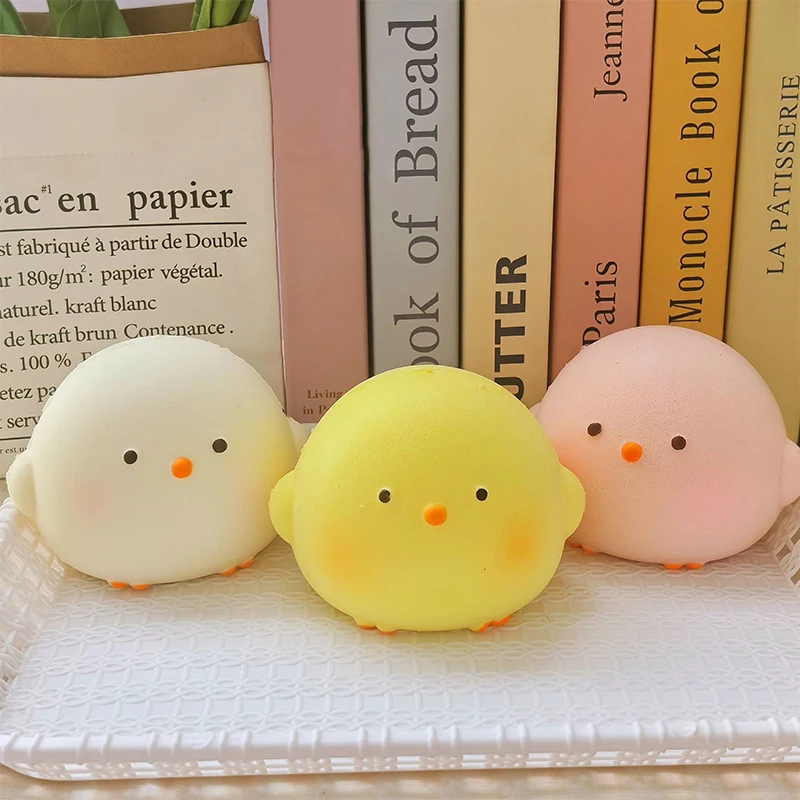 Kawaii Squishies Super Soft Chicken Toys For Kids Antistress Ball Squeeze Party Favors Stress Relief Toys For Birthday Gifts