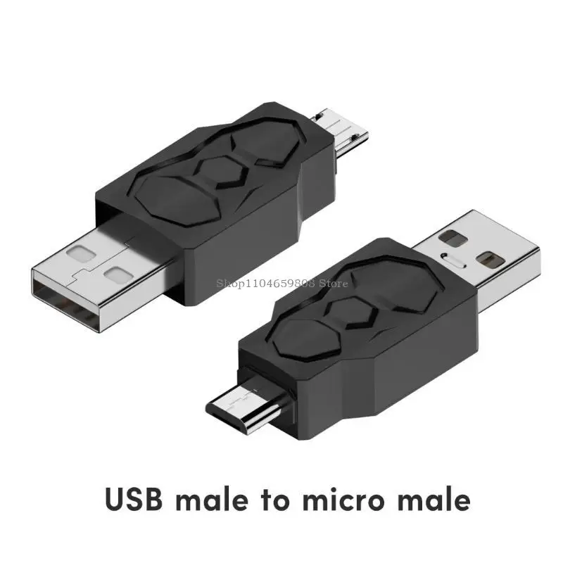 Usb to Micro USB Mini USB Adapter Two Way Converter Support Charging Data Sync 480Mbps Connector Two Way Adapter