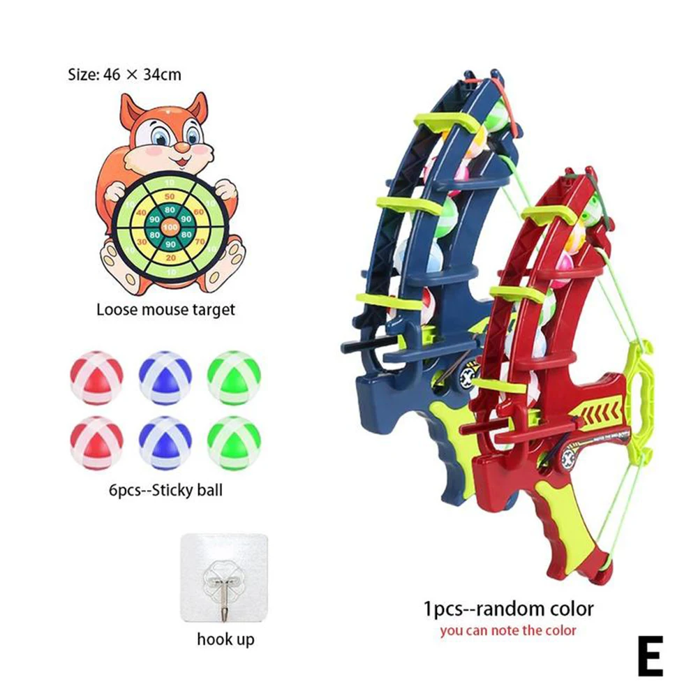 Giocattoli per bambini Lancio Sport Fionda Bersaglio Palla appiccicosa Bersaglio Pallacanestro Giochi da tavolo Gioco educativo per bambini Gioco all'aperto Set di giocattoli