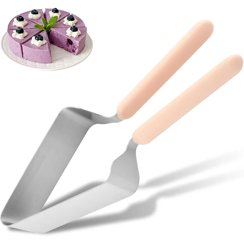 Kitchen Tools Fudge Dessert Slicing Processing Birthday Cake Slicer Cutter Triangular Stainless Steel Cutter Dessert Shop Cutter
