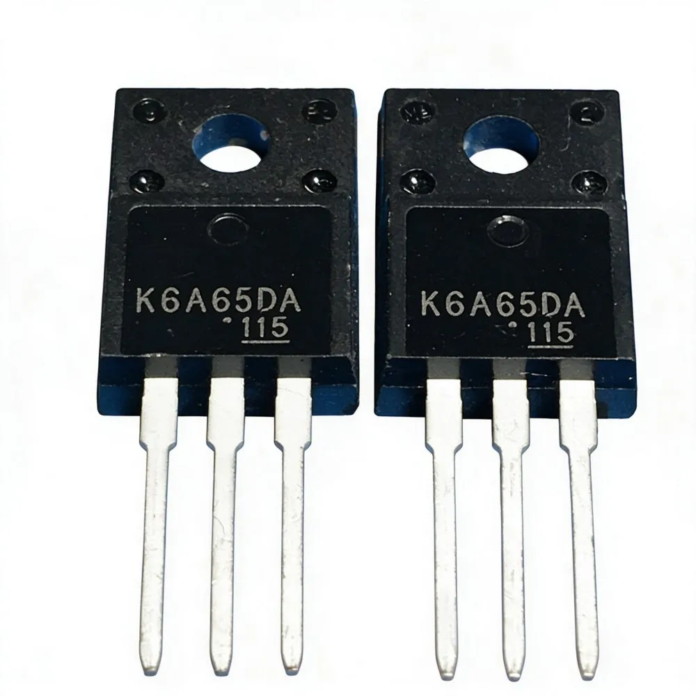 5PCS K6A65DA TK6A65DA FQPF4N90CT 4A 900V MDP1752 SMK1060F 600V 5.8A J374 2SJ374 60V -20A J410 2SJ410 200V 6A