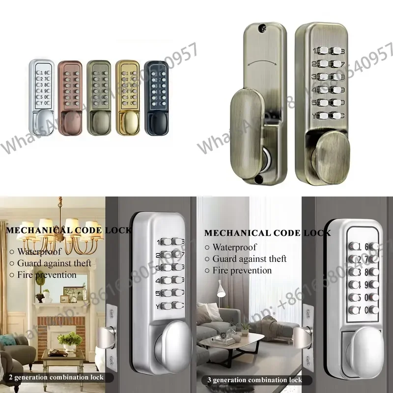 Wholesale Anti-theft Professional-grade Weatherproof Mechanical Combination Locks for or Commercial Use