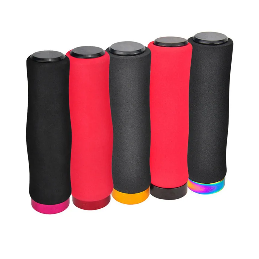 LP Litepro Folding Bike Lockable Handlebar Grips MTB Mountain Bicycle Single-Sided Lock Sponge Cover Grip 74g