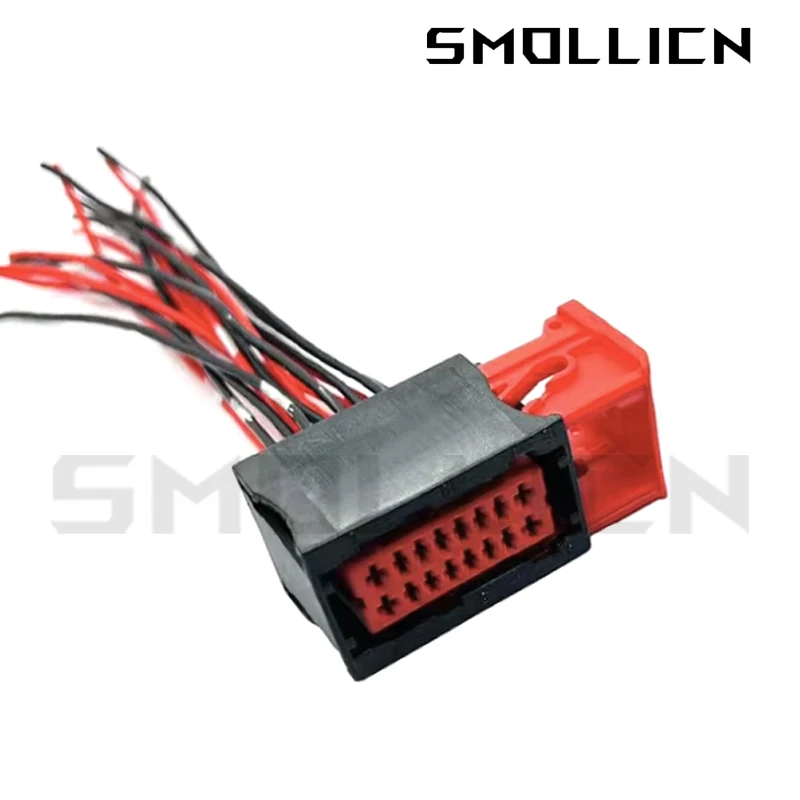 16 Pin 98273-1001 98276-1001 Car Engine Compartment Fuse Box Connector For Peugeot 206 207 307 308 Citroen C2 C-Quatre Triumph
