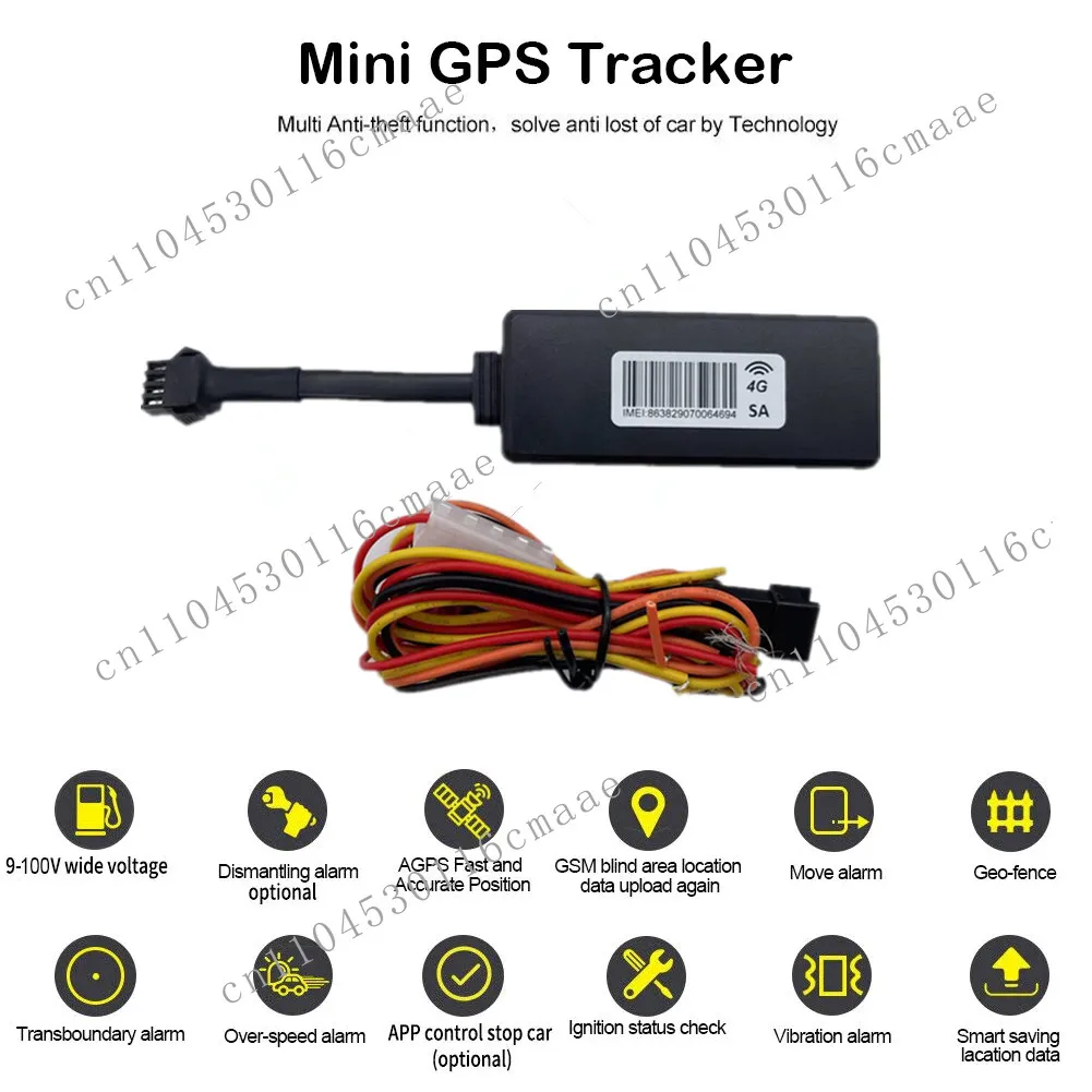Car Battery Power Supplying GPS Tracker 4G Real Time Tracking Position Information GT06 Protocol GPS Device for Truck Vehicles