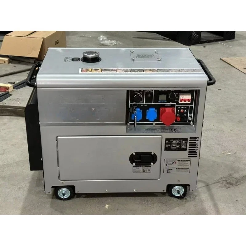 

10KW 10KVA Silent Sound Insulation Diesel Generator Set Diesel Engine Digital Panel 8KW 6KW 5KW 3KW Generator Set