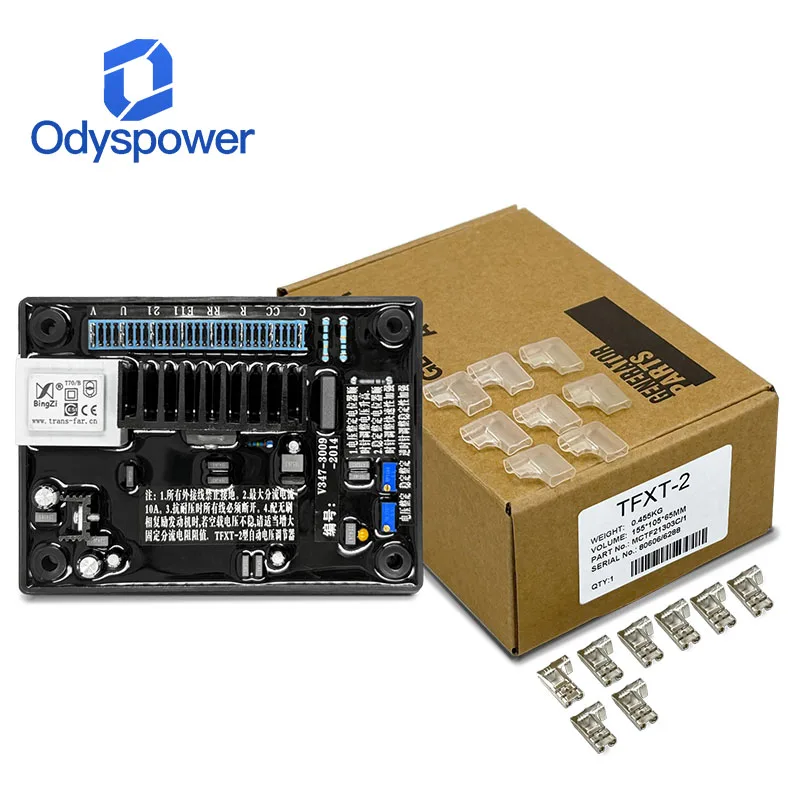 TFXT‑2 AVR Automatic Voltage Regulator Generator Stabilizer Replacement Control Module Panel Diesel Genset Electric Spare Parts