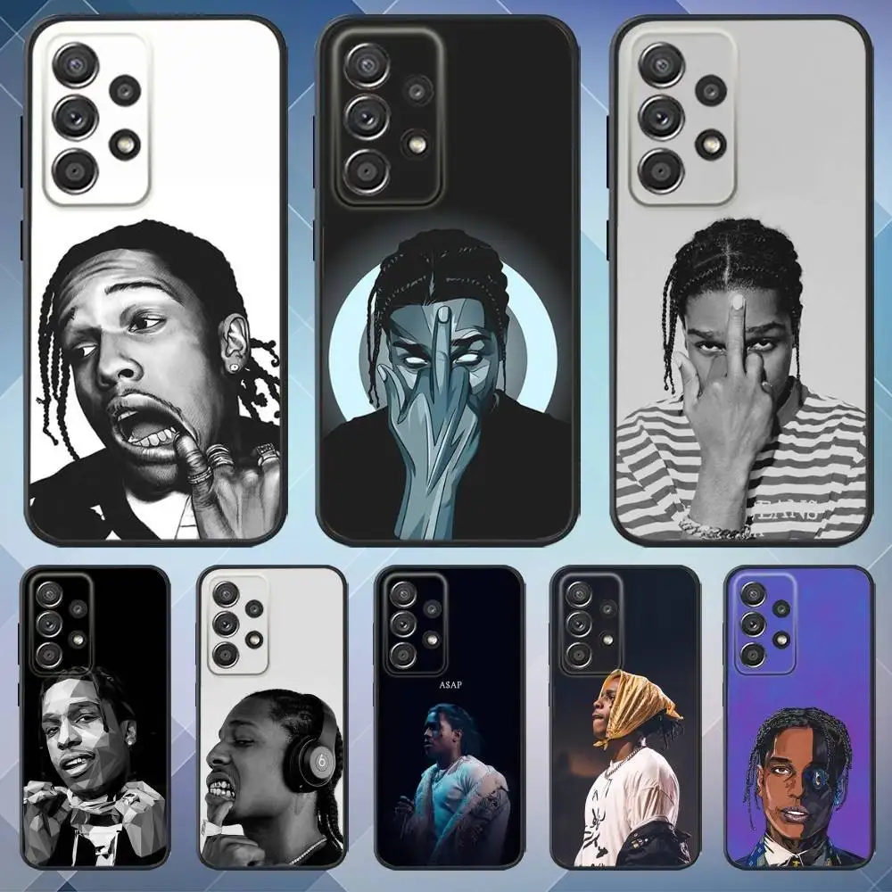

Rapper ASAP R-Rocky Phone Case For Samsung S25,S24,S21,S22,S23,S30,Ultra,S20,Plus,Fe,Lite,Note,10,9,5G Black Cover