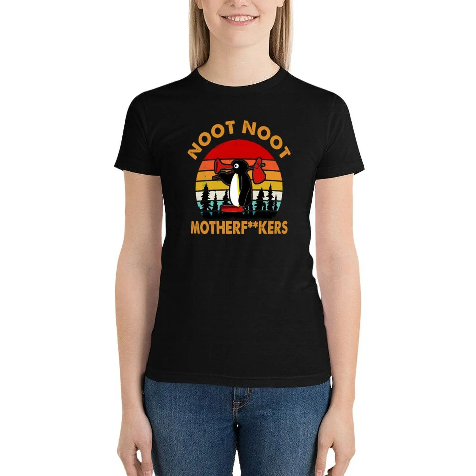 Noot Noot T-Shirt summer top cute clothes summer tops western t-shirt dress for Women