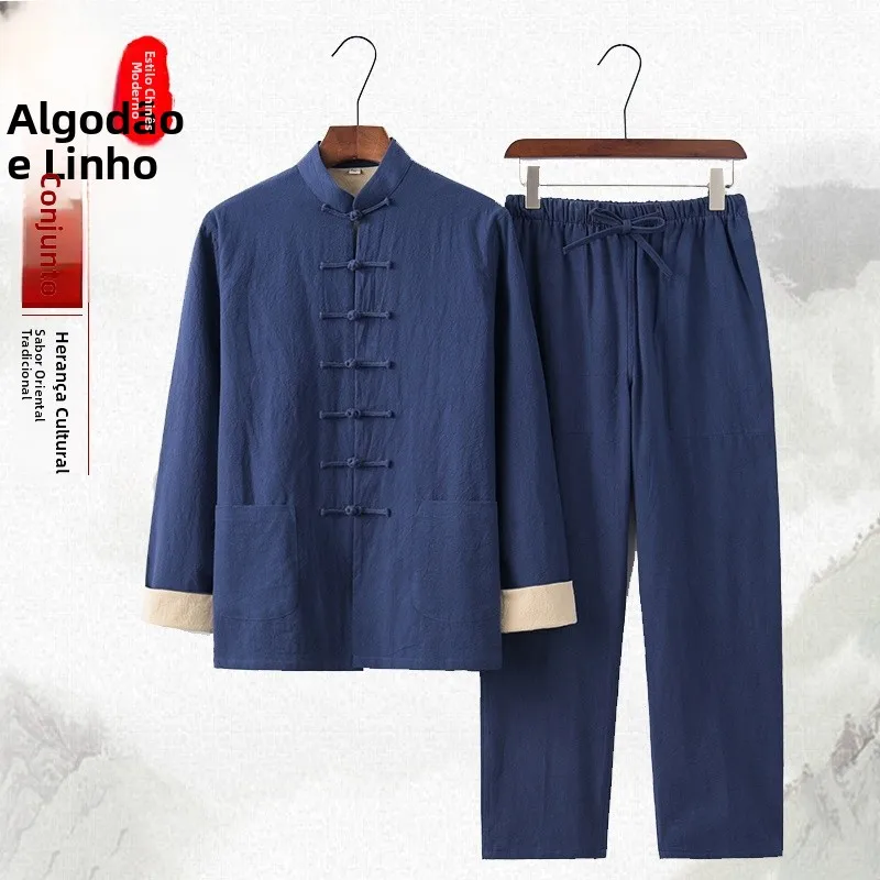 men's-chinese-style-cotton-linen-set-long-sleeve-zen-meditation-robe-spring-autumn-two-piece-suit-casual-wear-comfortable-fit