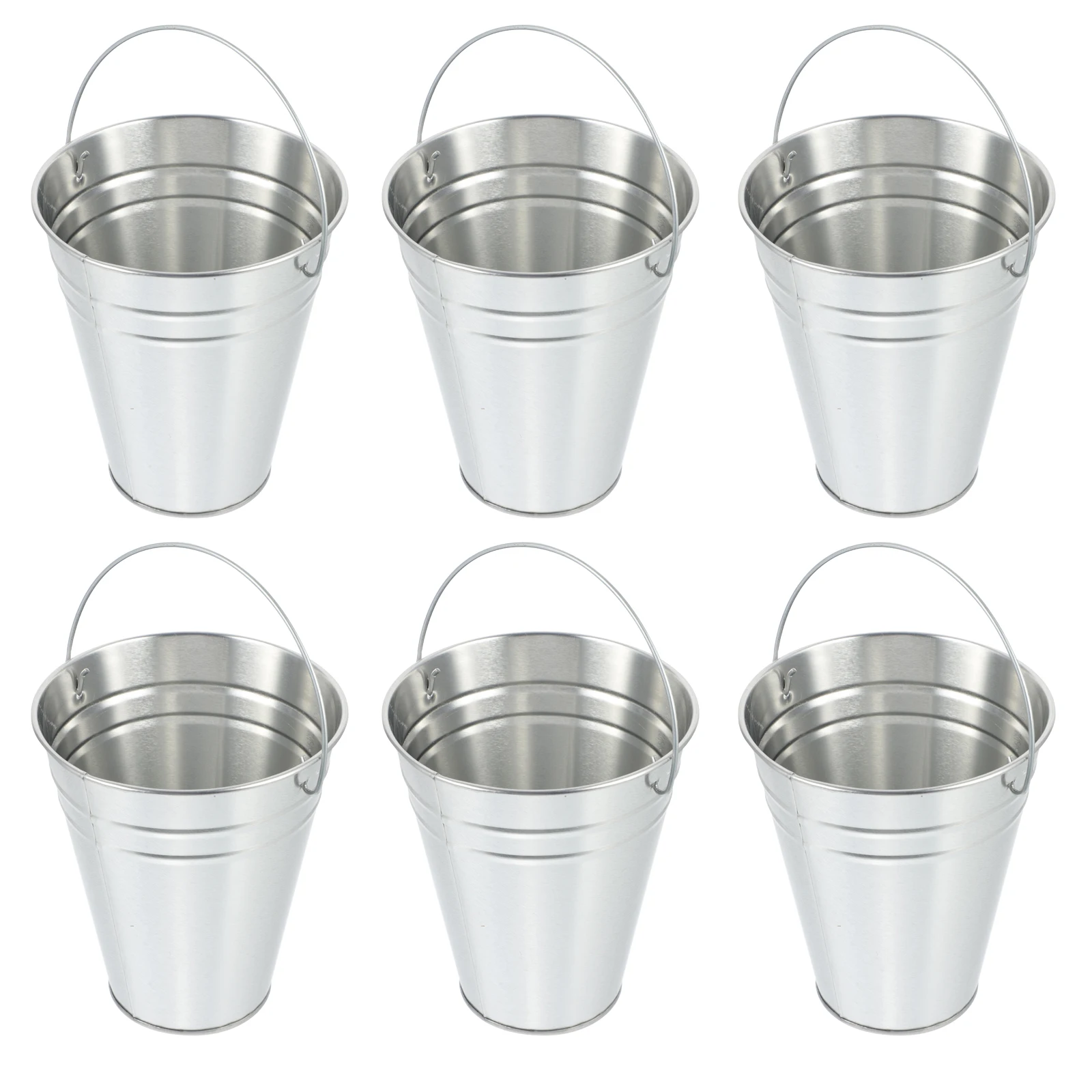 

6pcs Beer Barrel Ice Bucket for Parties Camping Portable Cooler Bucket Thicker Large Capacity Stable Handle Suitable