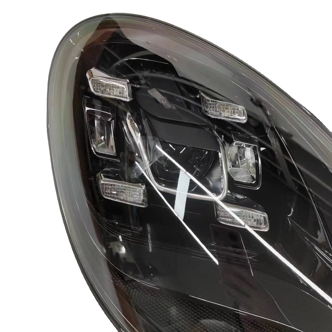 Высококачественные оригинальные светодиодные фары для Porsche Panamera 971, модель белого ближнего света, передние фары, новое состояние