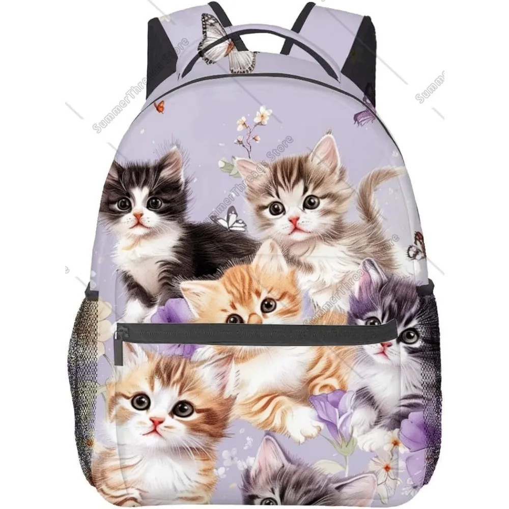 

Movie Night Backpack,Fun Popcorn Polyester Backpacks,Lightweight Double Shoulder Back Pack For Wome,Film Reel Star Black Bookbag