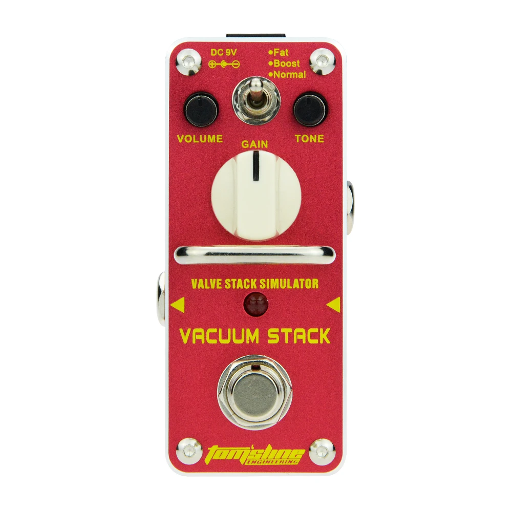 AROMA AVS-3 VACUUM STACK Simulator Electric Guitar Pedal Tube Amp Simulator Effect Pedal True Bypass Guitar Parts & Accessories