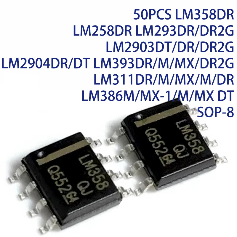 50Pcs Lm358Dr Lm258…