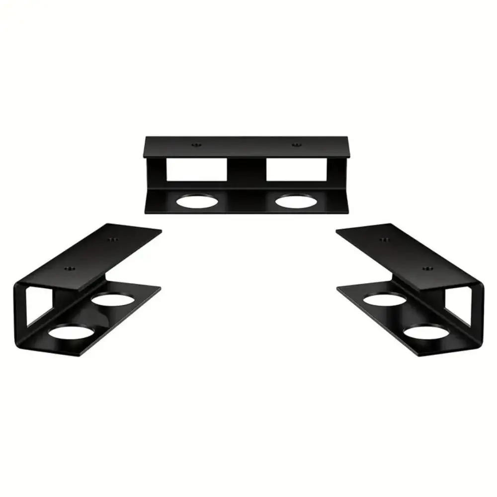 Heat Dissipation Laptop Mount Bracket Under Desk Laptop Holder Laptop Storage Stand Charging Black Keyboard Storage Laptop