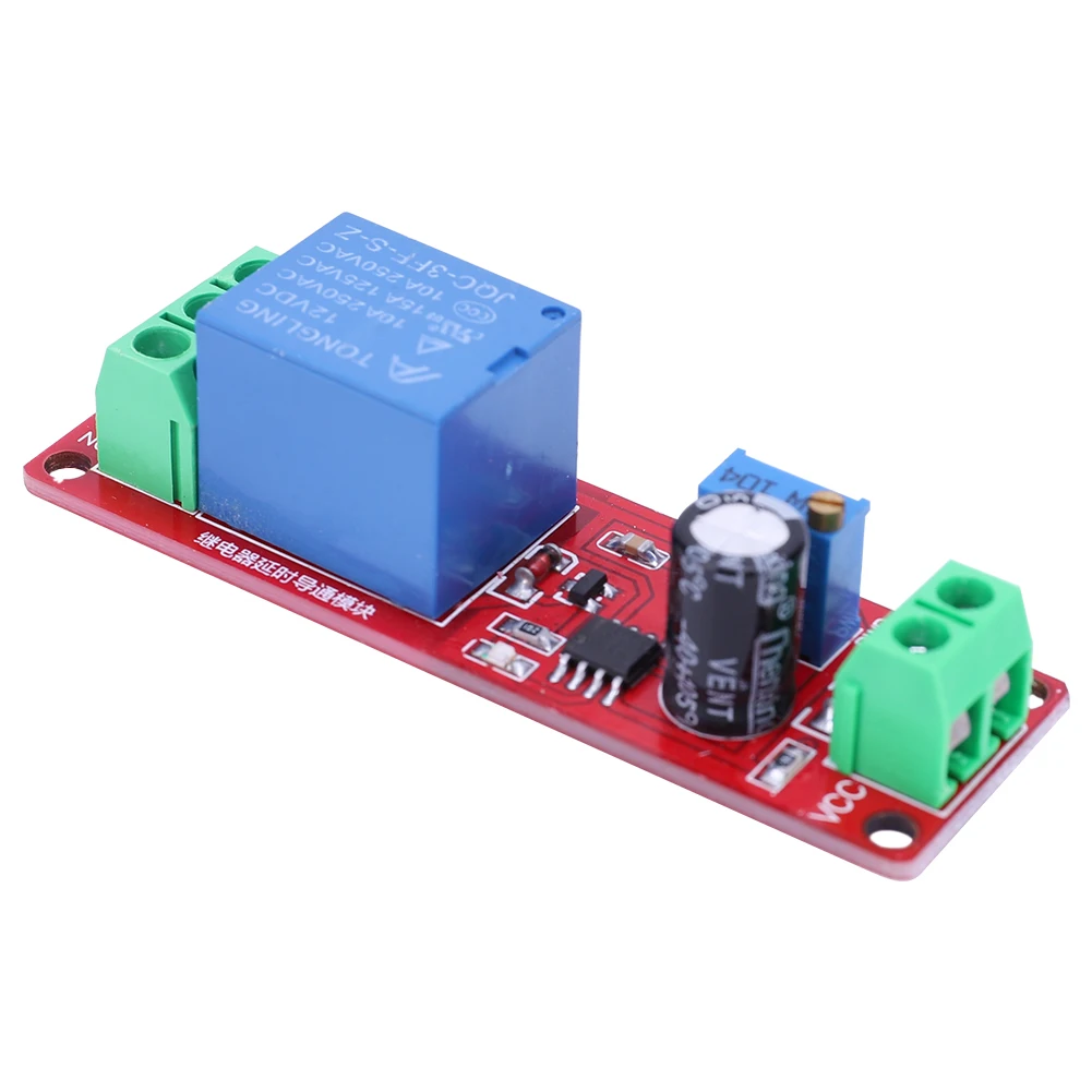 Модуль проводимости задержки постоянного тока 12 В NE555, модуль отключения питания задержки, моностабильный для автомобилей