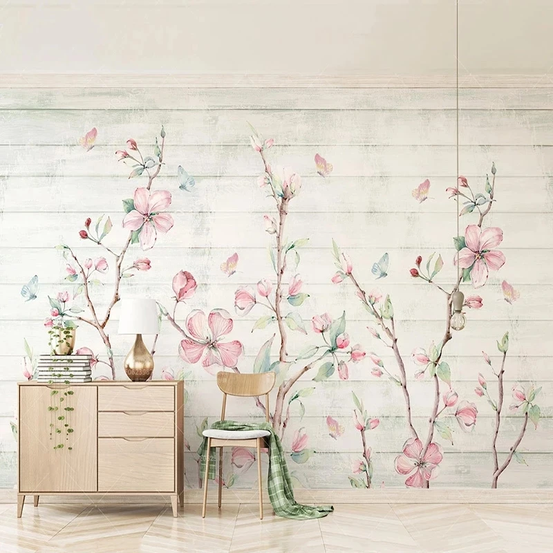 papel-de-parede-3d-personalizado-abstrato-aquarela-flor-de-cerejeira-borboleta-flores-mural-sala-de-estar-fundo-de-tv-quarto-restaurante