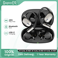 Oneodio SuperEQ T44 Bluetooth 5.3 Wireless Headphones Open Ear OWS Earphones Headset Earbuds 40 Hours Playback,4 ENC mic