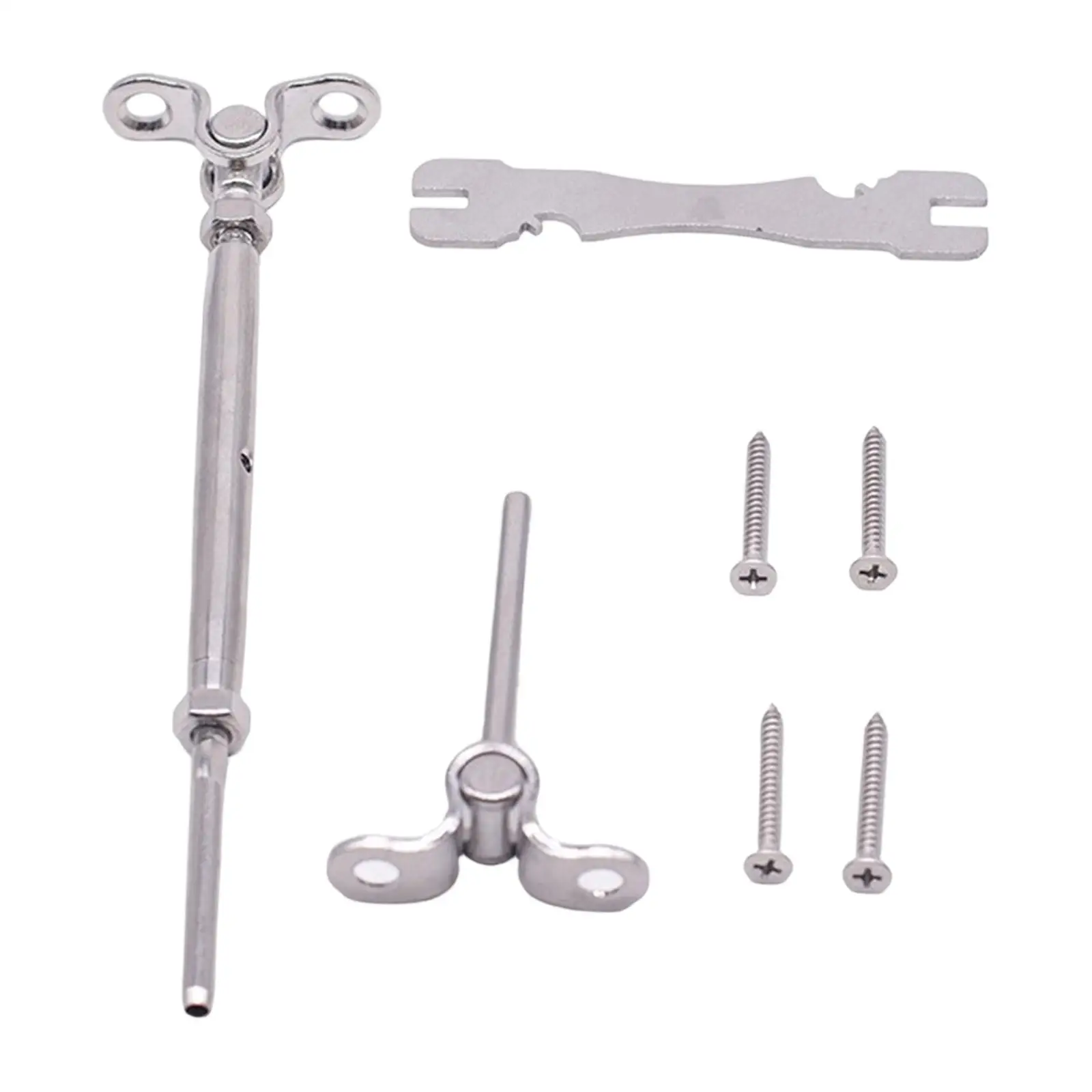 Cables Railing Hardware Kit Accessories Professional Easy Installation Replace Parts High Performance Versatile Stainless Steel