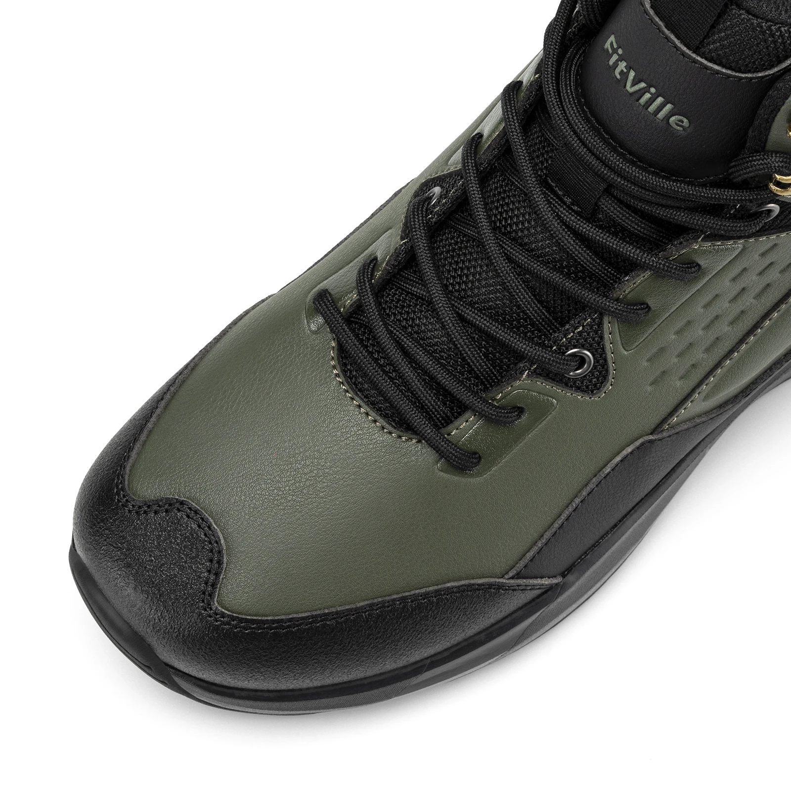 Мужские прогулочные ботинки Fittington, походные ботильоны, ботинки до середины икры, нескользящие уличные треккинговые ботинки с поддержкой Ventilat на шнуровке