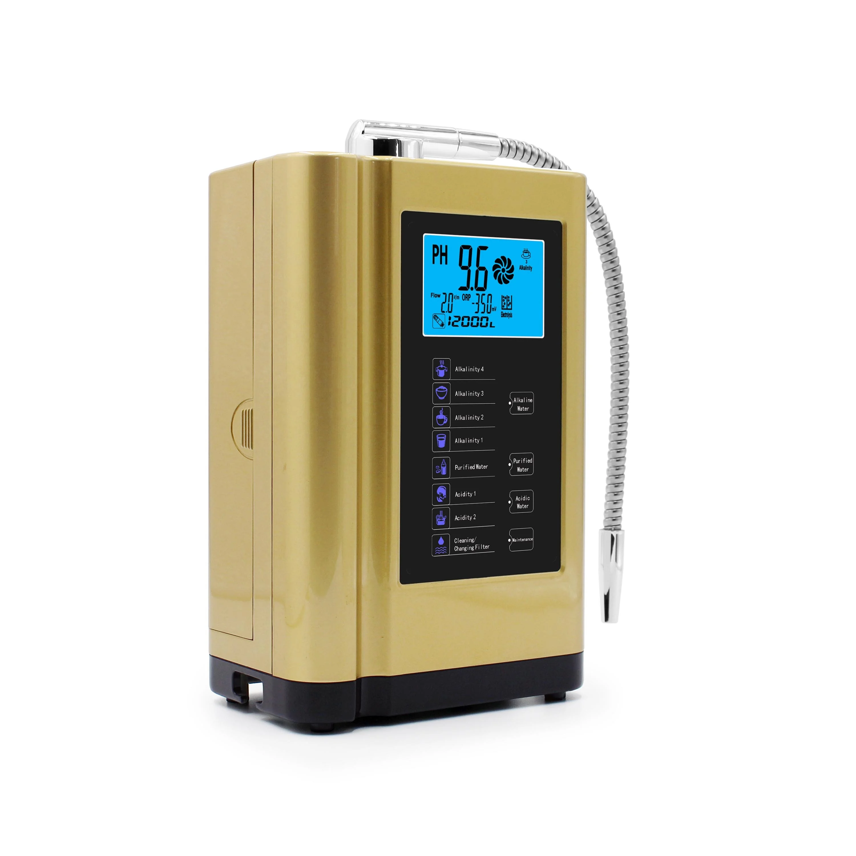 Alkaline Water Ionizer Value 5 Plates k8 alkaline water Machine pH Filter Purifier Hydrogen rich machine