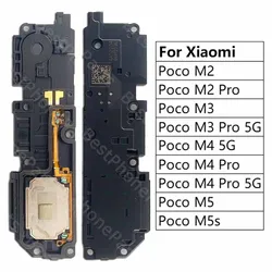 Loudspeaker For Xiaomi Poco M4 Pro 5G M5 M5s M2 M3 Loud Speaker Buzzer Ringer Sound Module Spare Parts