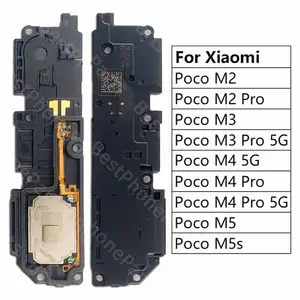 Bilashmart Loudspeaker Xiaomi Poco M4 Pro 5G M5 M5s M2 M3 Loud Speaker Buzzer Ringer Sound Module Spare Parts