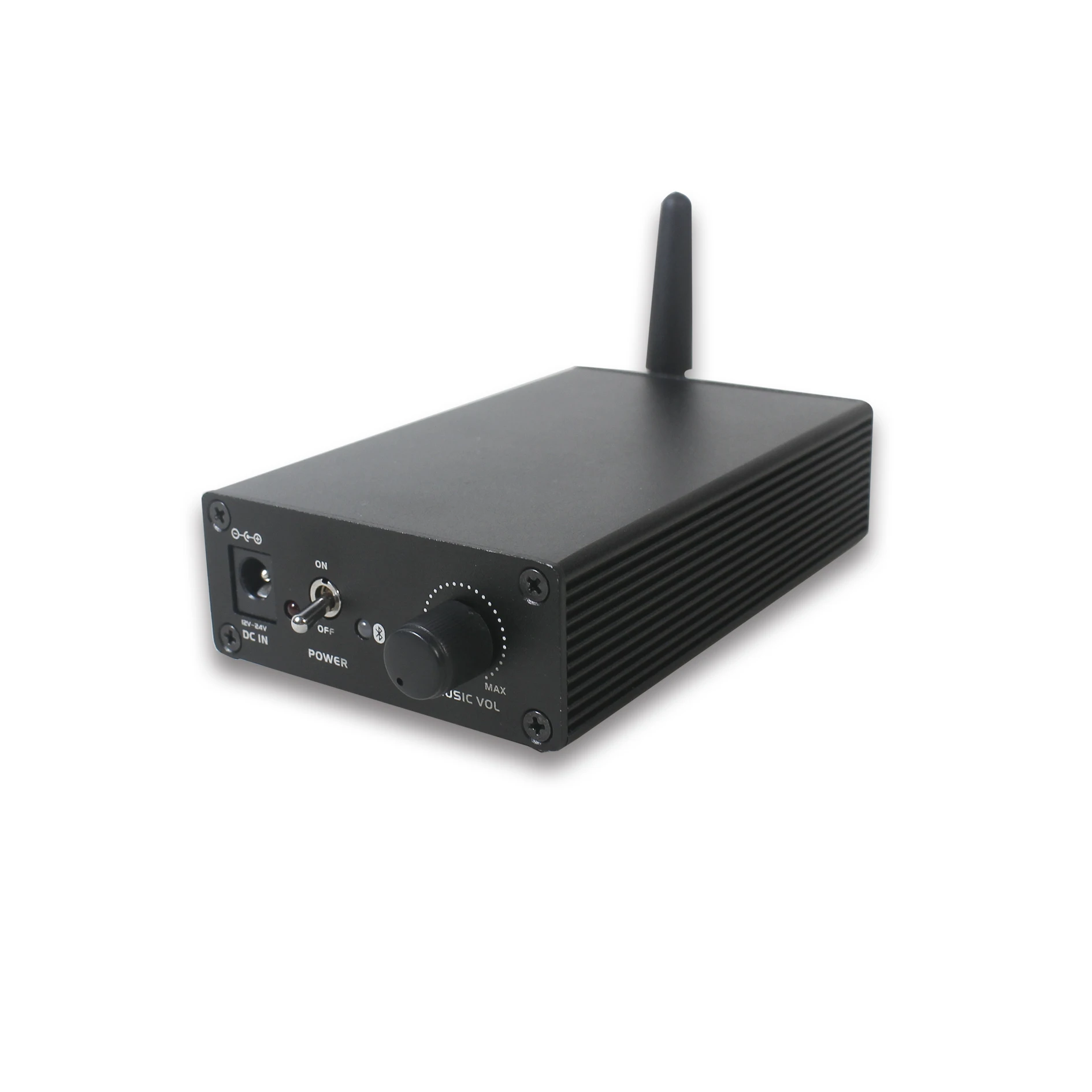 

BT Stereo Audio Amplifier Receiver 2 Channel Class D Mini Hi-Fi Integrated Amp 50W X 2