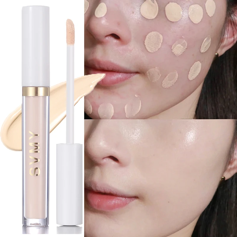 Full Coverage Acne Dark Circles Concealer Cream Waterproof Moisturize Oil Control Matte Liquid Concealer Facial Makeup Cosmetics