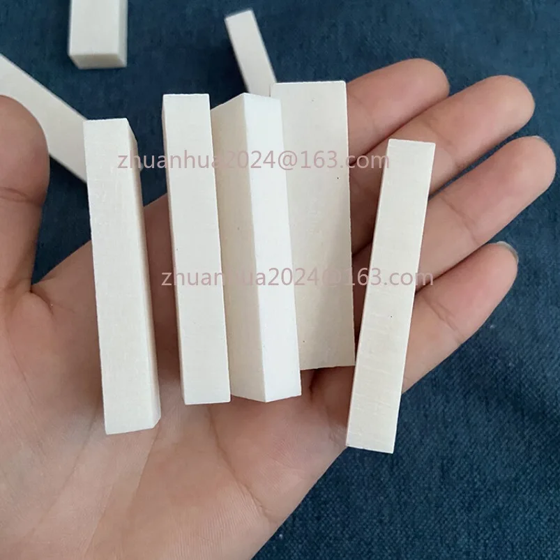 2 Stück Buffalo Rinderknochen Messergriff Waagen Platten DIY Schnitzmaterial 60 * 16 * 9 mm