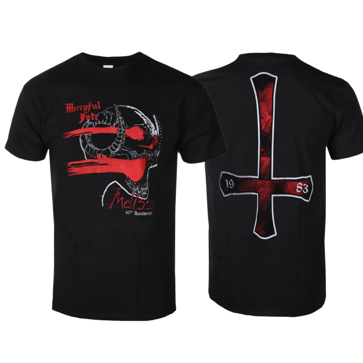 Mercyful Fate Melissa Printing Summer Fashion T-Shirt Men Women Cotton T-shirt Casual Street Classic Band T-shirt