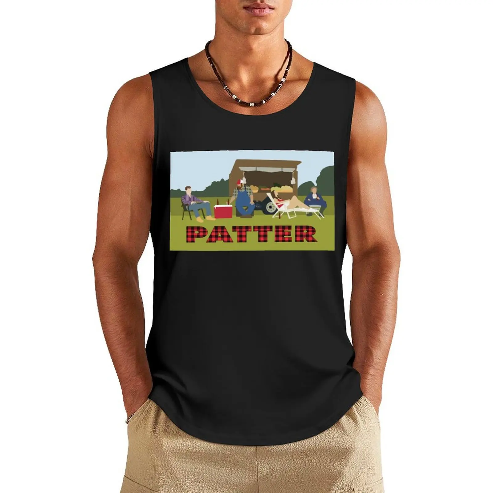

Letterkenny Produce Stand Tank Top T-shirt sports t shirts Men's fitness t-shirt bodybuilding