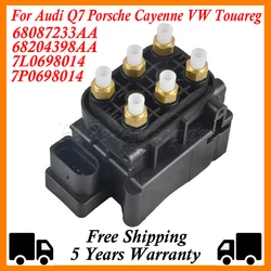 Air Suspension Compressor Solenoid Valve Block 7L0 698 014 7L0698014 7P0698014 68087233AA For Audi Q7 Porsche Cayenne VW Touareg