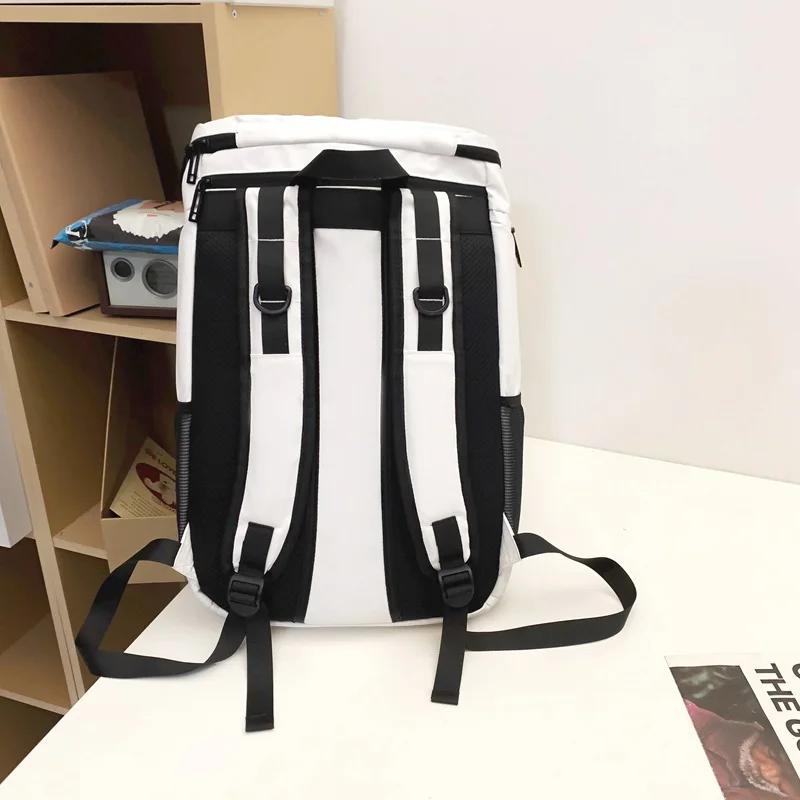 New in Waterproof Oxford Backpack Large Capacity Outdoor Hiking Badminton Bag Wide Straps Multi-Purpose Durable Sports Bag