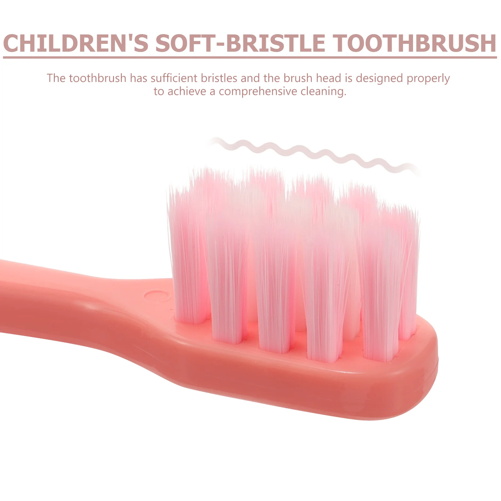 

8 шт. прочные зубные щетки с мягкой щетиной для детей, материалы из ПБТ, полипропилена, нескользящая конструкция, комплексная чистка, износостойкая