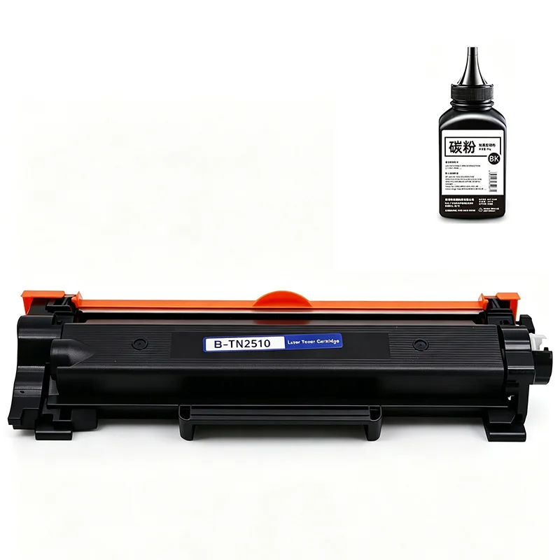 TN2510 TN2510XL TN-2510XL With Chip Compatible Toner Cartridge with 80g Toner Powder for Brother MFC-L2860DW MFC-L2800DW