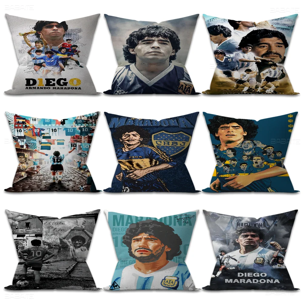 Diego Maradona Hopestyle Art Pillow Gift Home Office Decoration Bedroom Sofa Car Cushion Cover Case 45x45