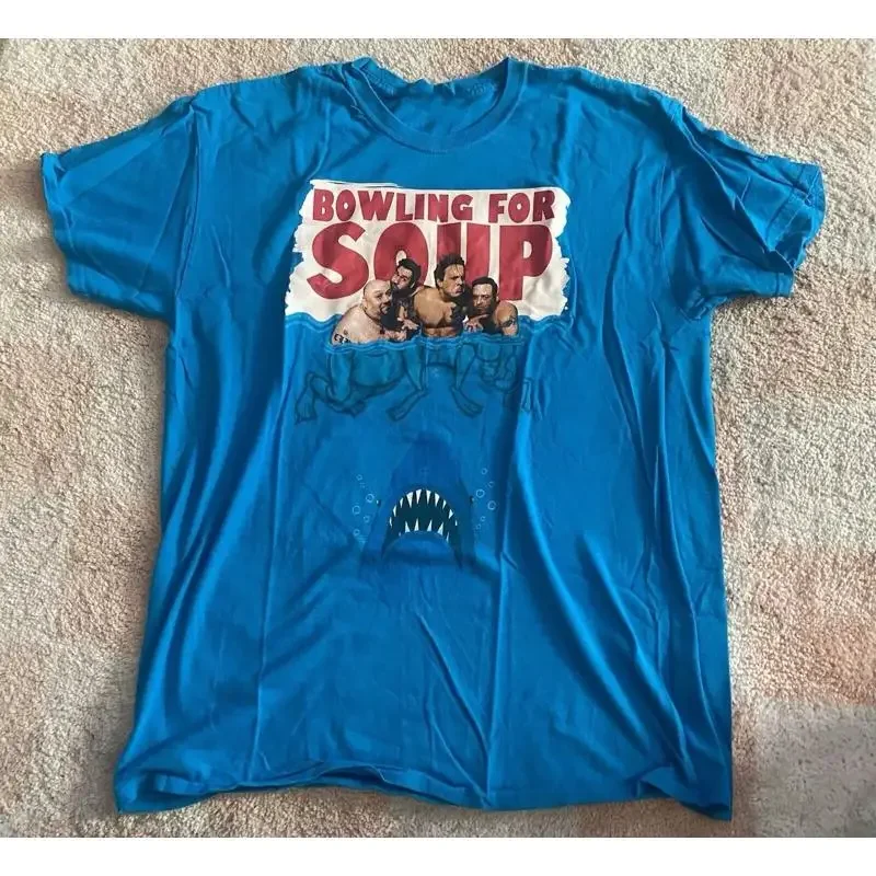 Bowling for Soup T shirt Cotton men Women Size S 5XL