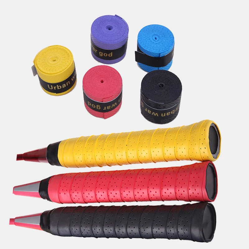 

20 шт., 60 шт., универсальные повязки для пота, противоскользящая теннисная падель, амортизирующие ручки для бадминтона, рогатка, теннисная ракетка