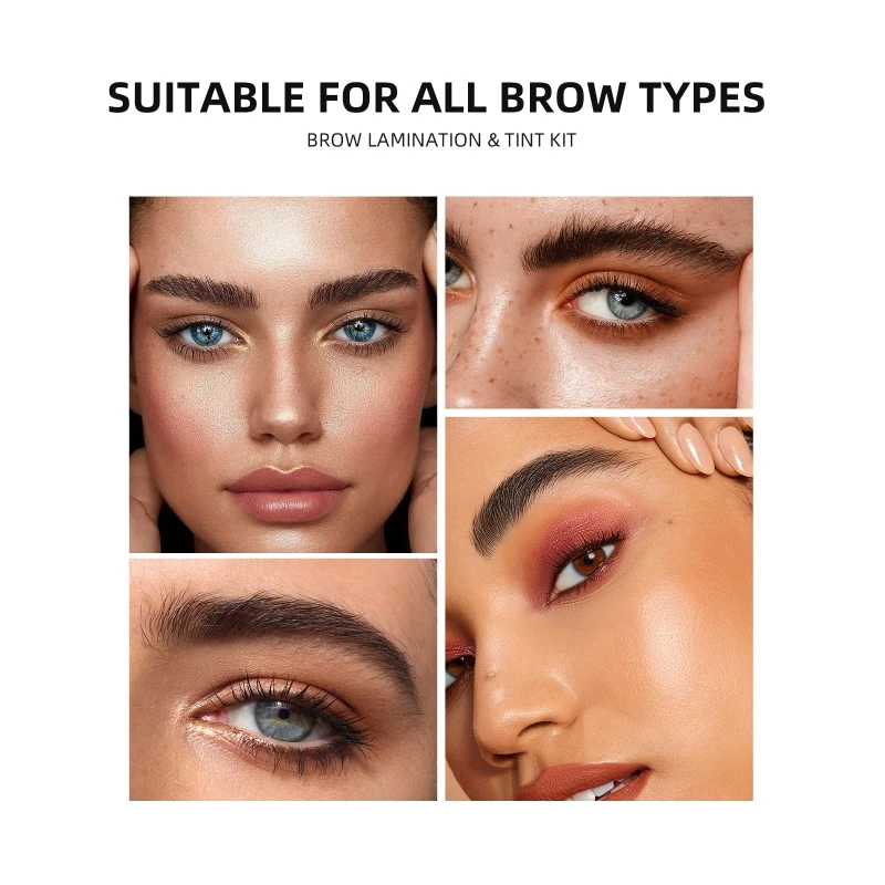 Styling Maquiagem Eyes Makeup Brow Lamination Tint Eyelash Eyebrow DIY Lifting Salon Home Use Long Lasting Glossy Volume