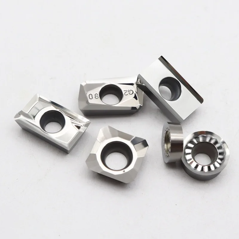 Hartmetall-Schneideinsätze APKT1604 APKT1135 Fräseinsätze für Aluminium- und Kupferbearbeitung – Detail 6