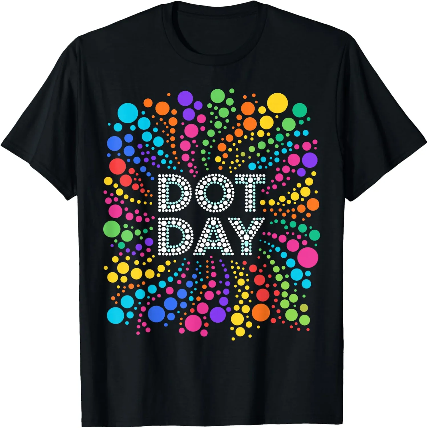Polka Dot Happy Dot Day T-Shirt graphic tee, men’s, women’s, halloween shirt,