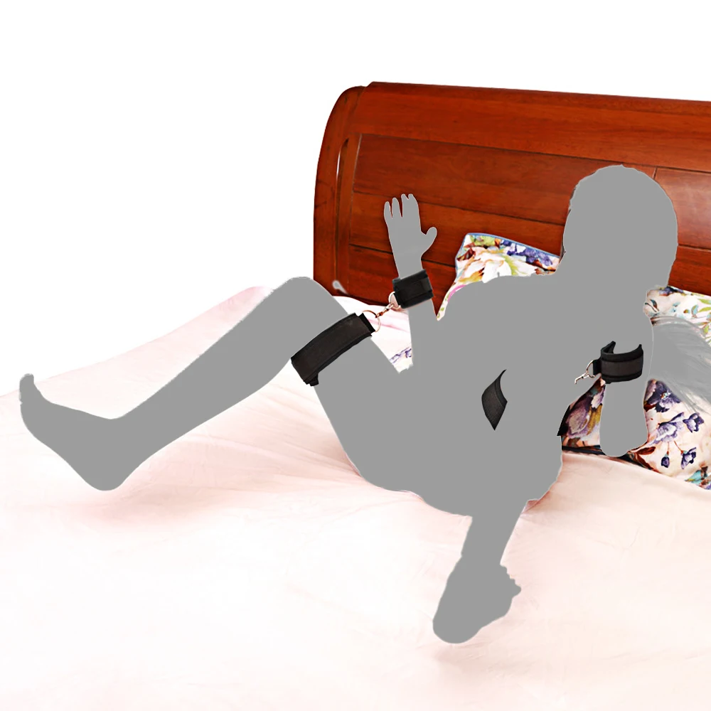 ألعاب جنسية SM مجموعة أصفاد جنسية أدوات الرقيق مثير المعصم إلى الكاحل الأصفاد مفتوحة الساق ألعاب يدوية عبودية للأزواج ألعاب الجنس ألعاب الجنس #5