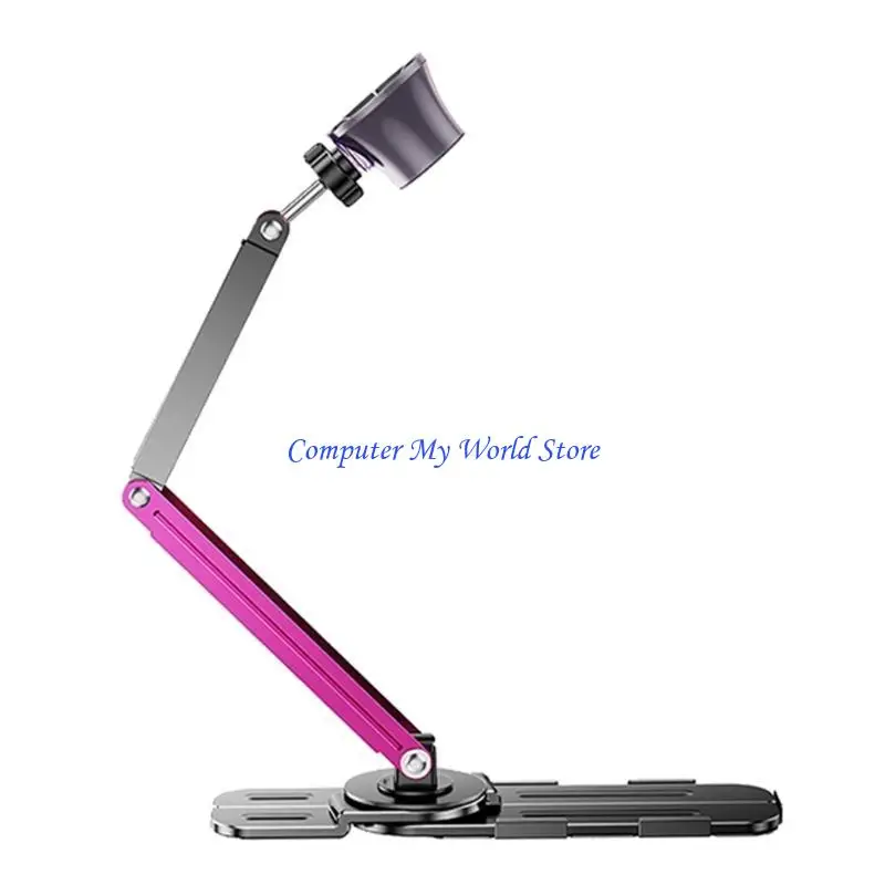 Arm suporte pêlo cabelos giratórios